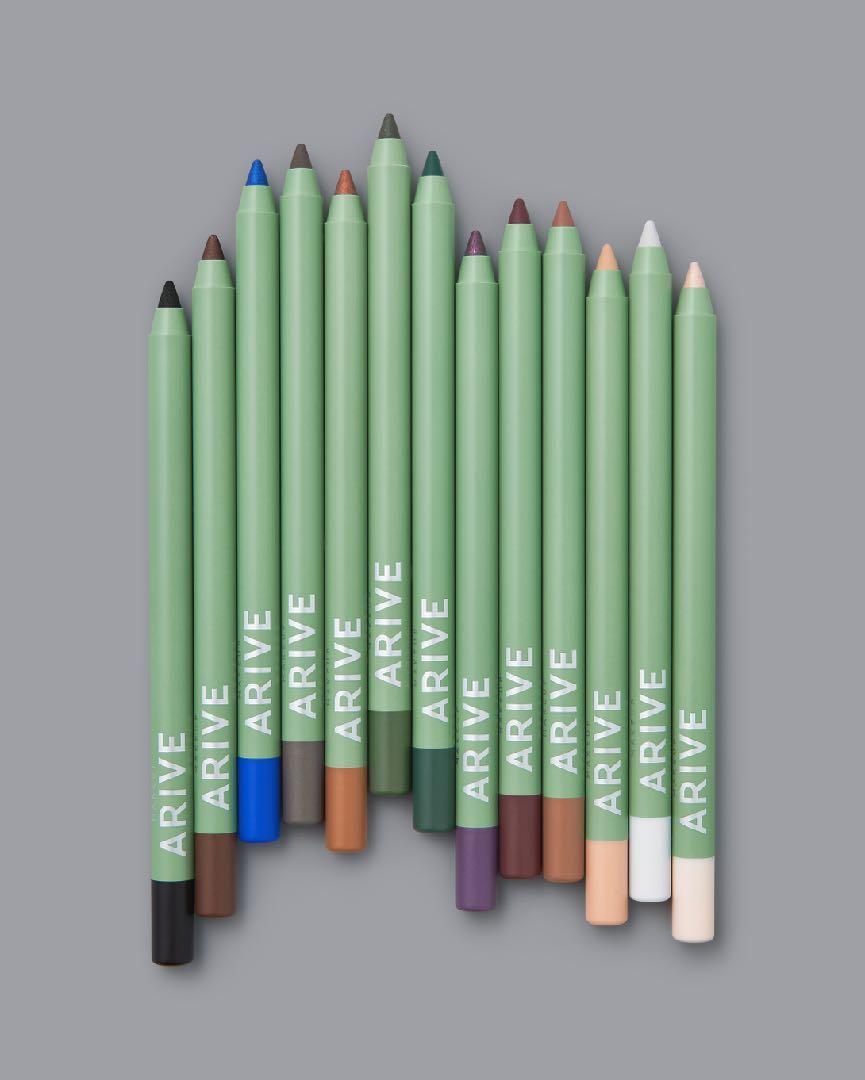 Все 13 оттенков карандаша ARIVE Everlasting Eye Pencil